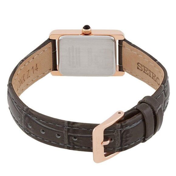 NWT Authentic Seiko Classic Lady Quartz White Dial Watch - Picture 3 of 3